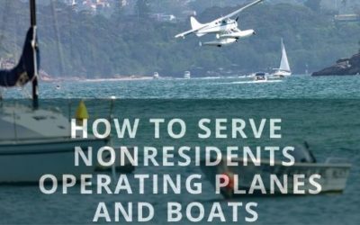 Service on Nonresidents Operating Aircraft/Watercraft