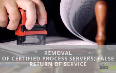 Removed Certified Process Servers