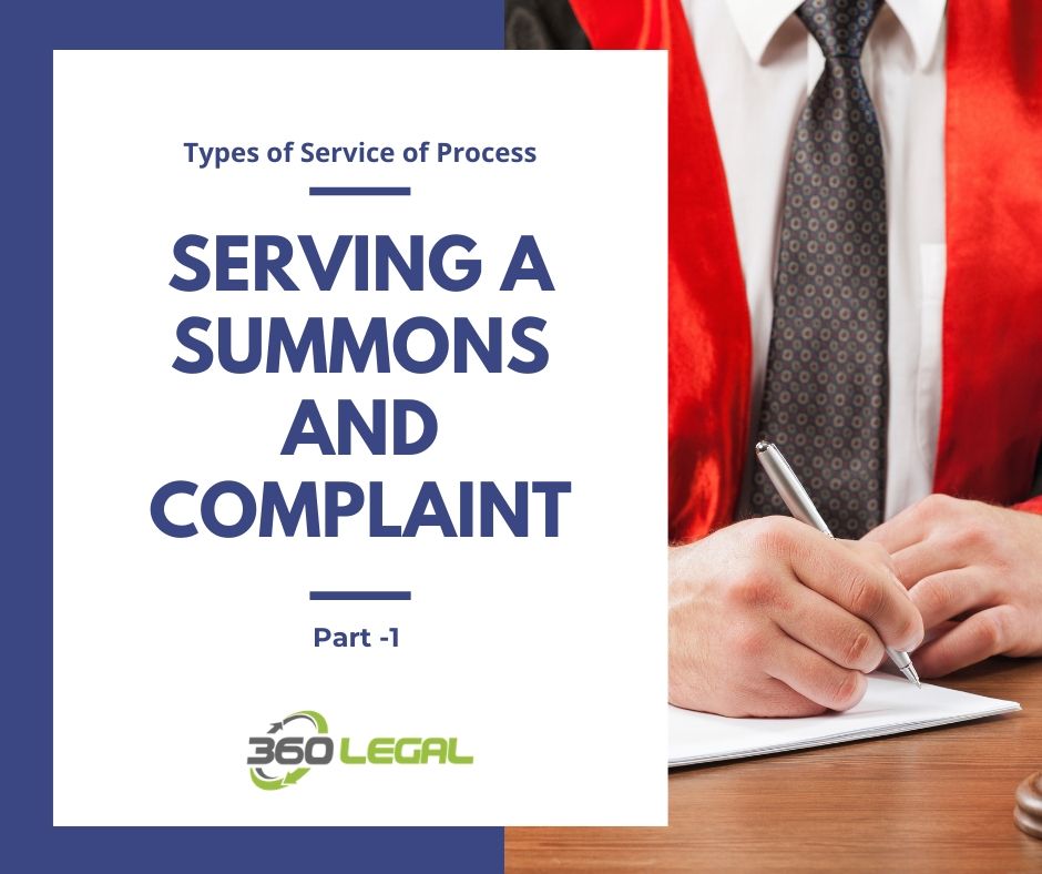 What Is The Process Of Serving A Summons