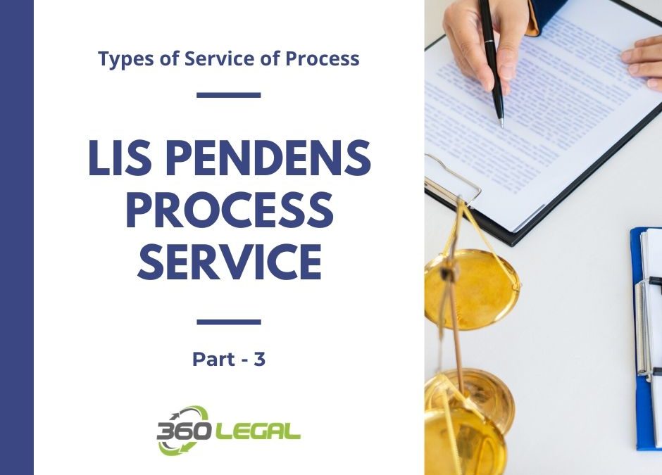 lis pendens process service
