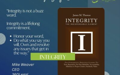 Integrity is a Lifelong Commitment.